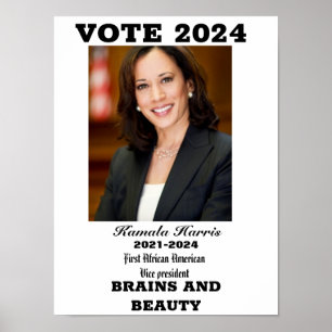 CELEBRATE AND VOTE FOR KAMALA HARRIS POSTER