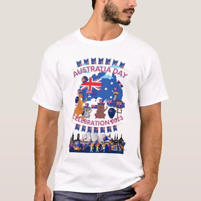 Celebrate Australia Day shirt 2023 (Front)