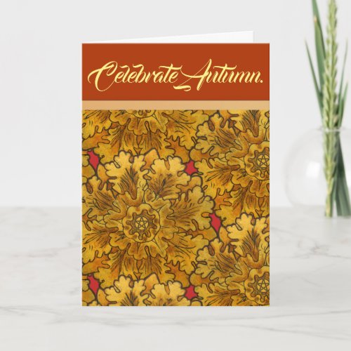 Celebrate Autumn Card