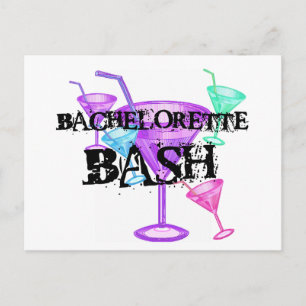 Celebrate Bachelorette Bash Postcard