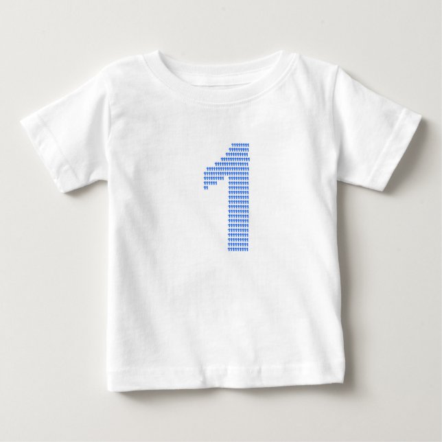 Celebrate being 1 baby T-Shirt (Front)