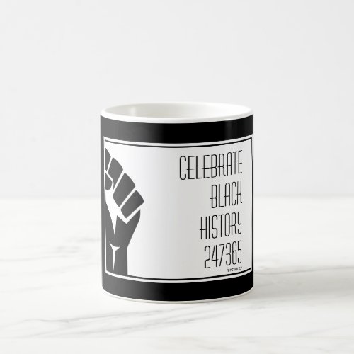 CELEBRATE BLACK HISTORY 247365 Personalized BHM Coffee Mug