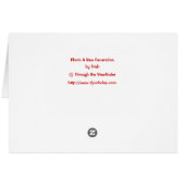 Celebrate Black History Cards (Back Horizontal)