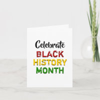 CELEBRATE BLACK HISTORY MONTH Customizable BHM