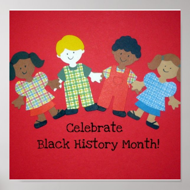Celebrate Black History Month! Poster (Front)