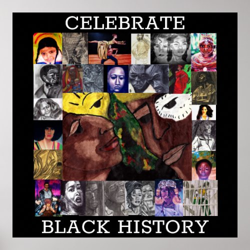 CELEBRATE BLACK HISTORY poster