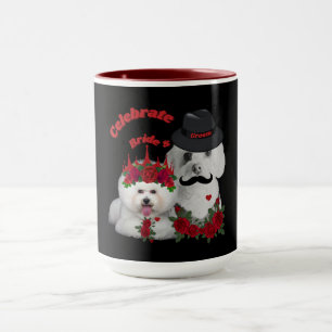 Celebrate Bride & Groom Coffee Mug