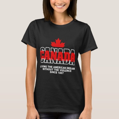 Celebrate Canada Day Canadian Flag Pride T_Shirt