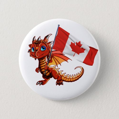 Celebrate Canada with a Proud to be a Canadian Dra Button