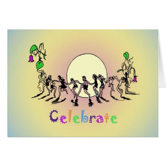 Celebrate Cards (Front Horizontal)