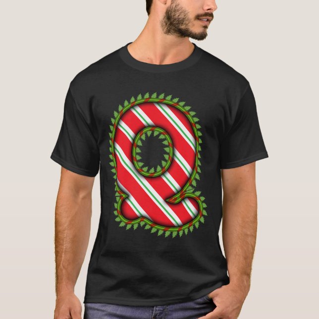 Celebrate Christmas with the letters of your favor T-Shirt (Front)