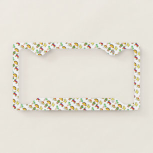 Celebrate Cinco de Mayo Fiesta Taco Piñata Cactus License Plate Frame
