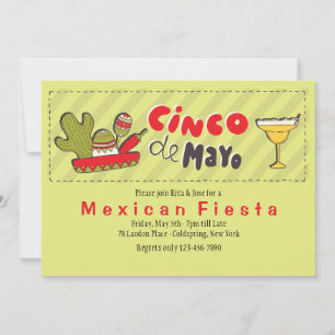 Celebrate Cinco de Mayo Invitation