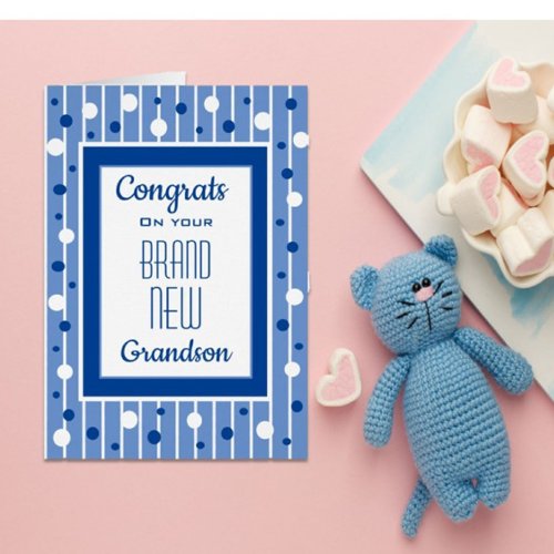 Celebrate Congrats on New grandson