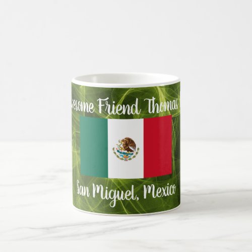 Celebrate Country of the World Mexico Flag Coffee Mug