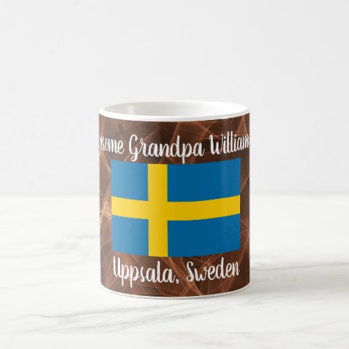 Celebrate Country of the World Sweden Flag Coffee Mug