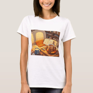Celebrate cozy nights knitted blanket and warm  T-Shirt