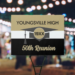 Celebrate! Custom class reunion yard sign