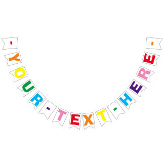 CELEBRATE! 🎉 Custom Party Banner Bunting Design