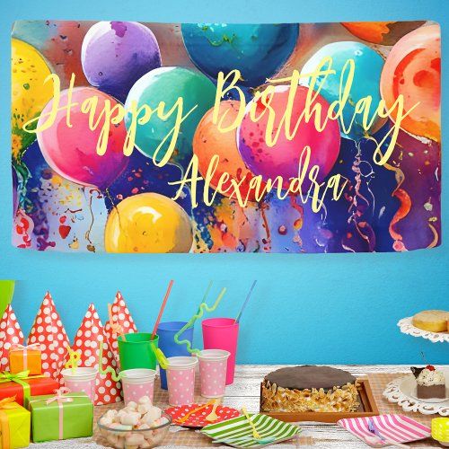 Celebrate Custom Text Any Occasion Banner