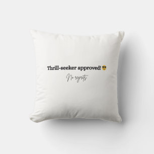 Celebrate Dare Day with fearless style Throw Pillow