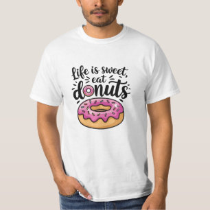 Celebrate Desserts with Donut Art T-Shirt