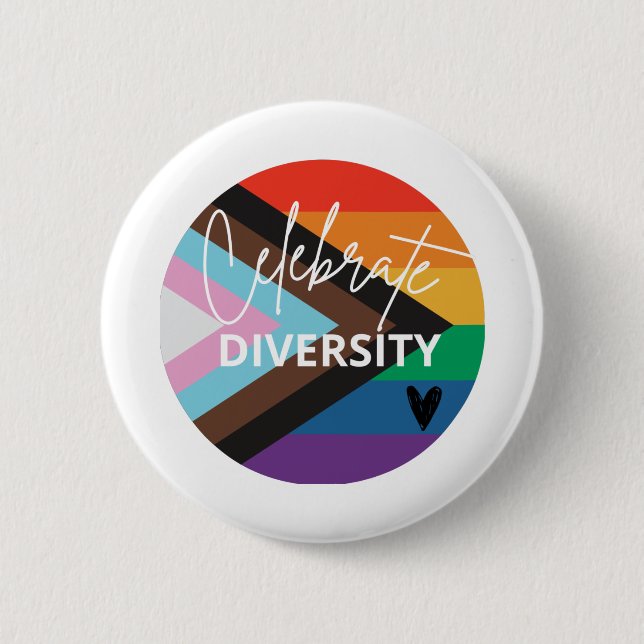 Celebrate Diversity Button (Front)