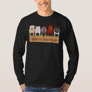 Celebrate Diversity For Pig Farm Breed Pig T-Shirt