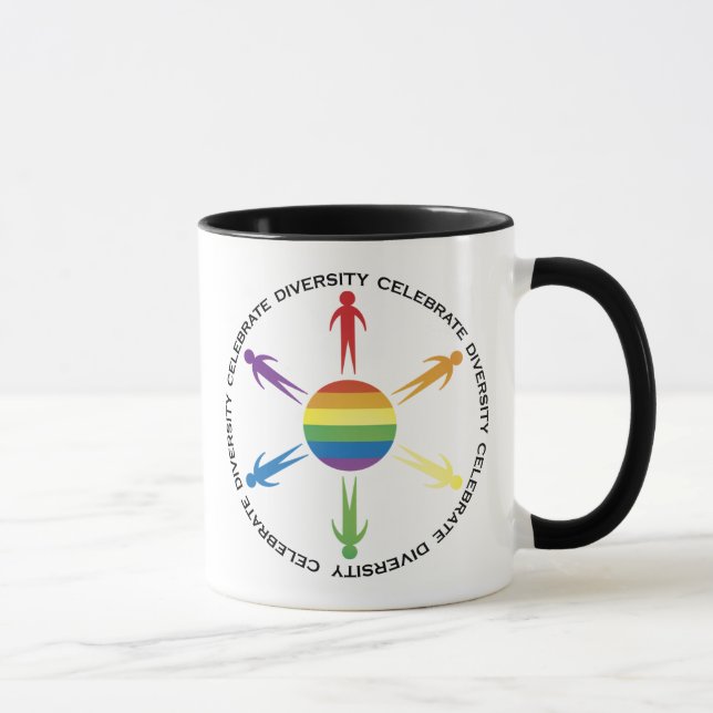 Celebrate Diversity Mug (Right)