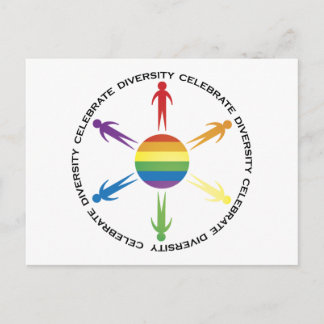 Celebrate Diversity Postcard