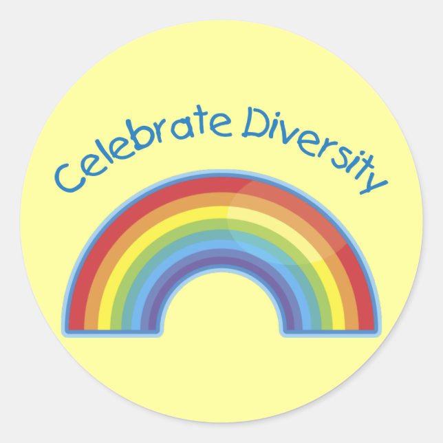 Celebrate Diversity Stickers (Front)