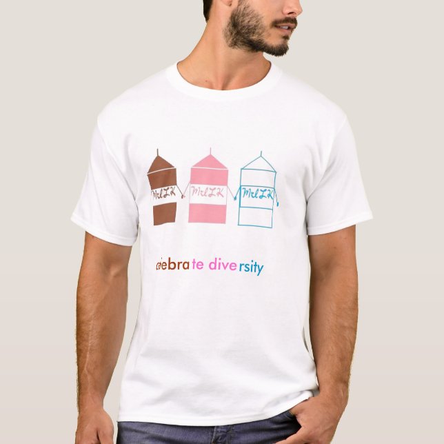 Celebrate Diversity T-Shirt (Front)