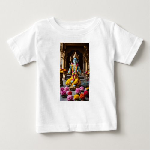 Celebrate Divinity Krishna Ji T_Shirts for Spirit
