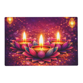 Celebrate Diwali Festival, Laminated Placemat