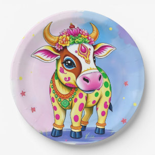 Celebrate Diwali with Holy Cows in Disguise Paper Plates