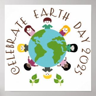 Celebrate Earth Day 2025 Poster