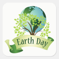 CELEBRATE! Earth Day Stickers