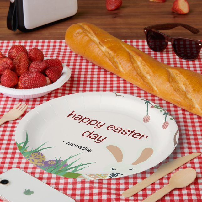 Celebrate Easter: A Day of Joy and Renewal Paper Plates (Picnic)
