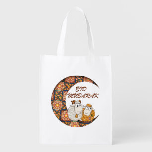  Celebrate eid aladha mubarak 2026 Grocery Bag