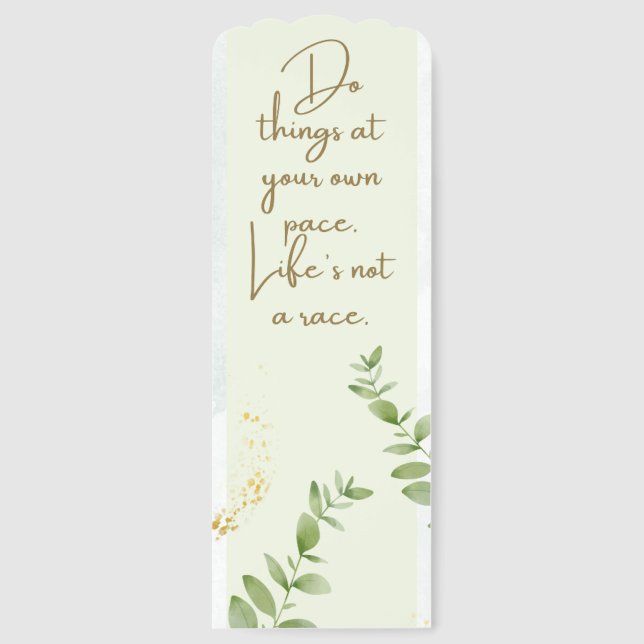 Celebrate Every Chapter with Cai’s Voice Bookmarks (Front)