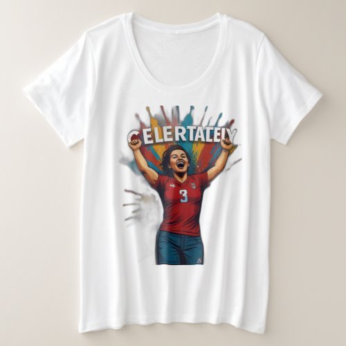 Celebrate Every Victory Plus Size T_Shirt