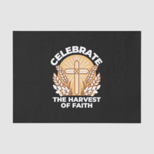 Celebrate Faith with Harvest – Inspirational Art Tissue Paper