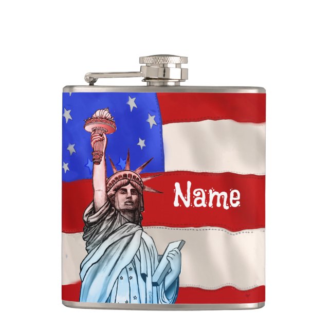 Celebrate Freedom Flask (Front)