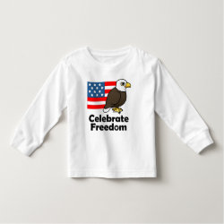 Celebrate Freedom Toddler Long Sleeve T-Shirt