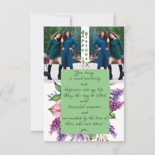 Celebrate friend's birthday card