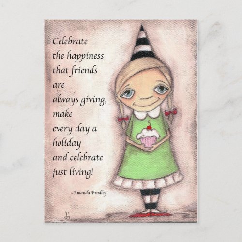 Celebrate Friends _ Postcard