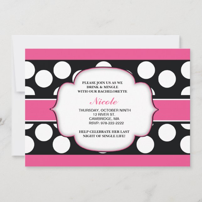 Celebrate Girls Night Invitation (Front)