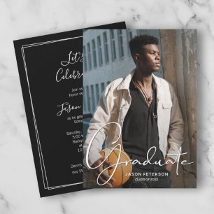 Celebrate Graduate Photo Party Invitations