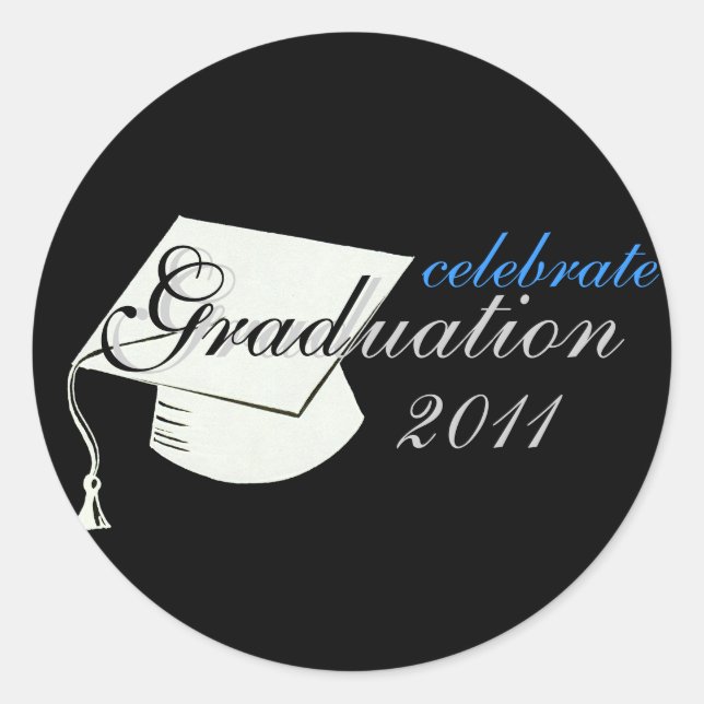 Celebrate Graduation 2011 Sticker (Front)