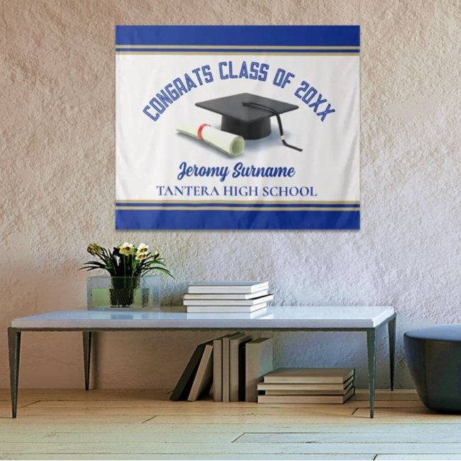 Celebrate! Graduation party wall Tapestry